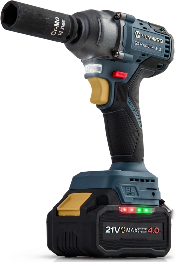 21 V MAX 4,0 Ah akkumulátor töltöttségellenőrzéssel és szett kofferben