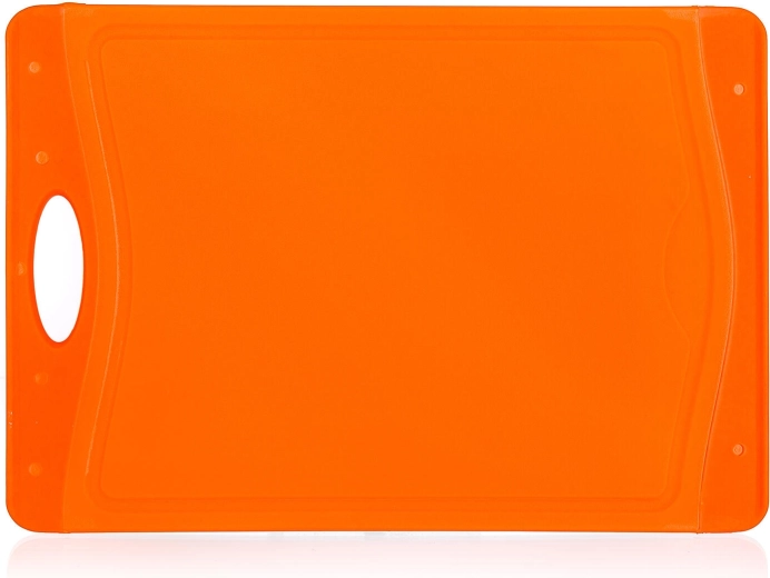 Csúszásmentes DUO vágódeszka, 37 × 25,5 cm, narancssárga