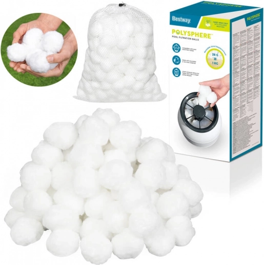 Bestway Flowclear szűrőgolyók medencepumpához