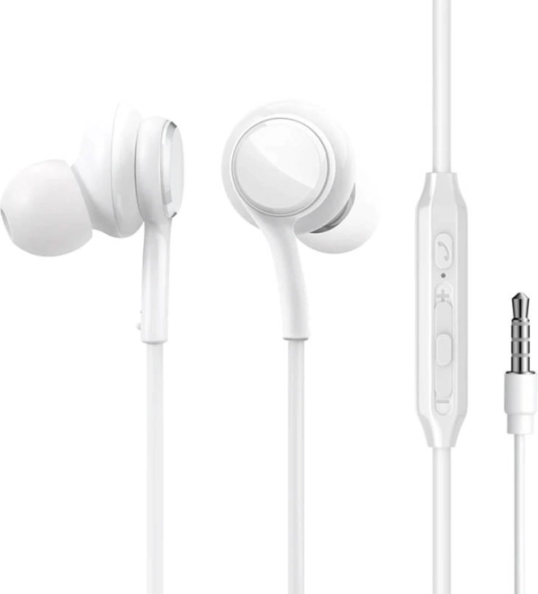 Vezetékes in-ear fülhallgató JOYROOM JR‑EW02, fehér