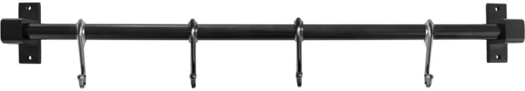 Erős fém szerkezet fekete színben