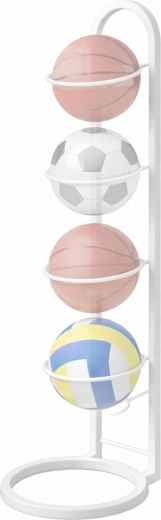 Helytakarékos, vertikális design 4 labdához