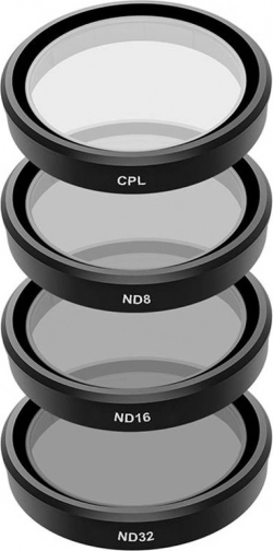TELESIN CPL/ND8/ND16/ND32 szűrőkészlet DJI Osmo Action 4 és 3 kamerához