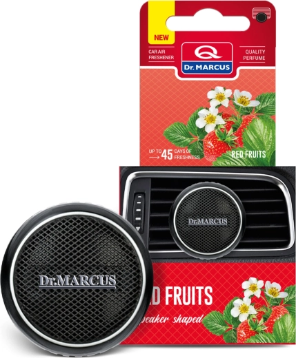 Dr. Marcus autóillatosító hangszóró alakban, Red Fruits