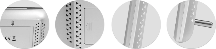 Elegáns kivitel és praktikus támasz