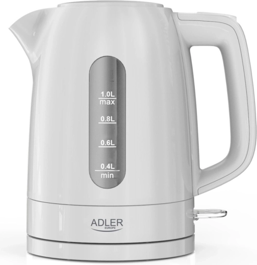 Adler 1 l-es fehér elektromos vízforraló