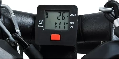 LCD-kijelző az edzés ellenőrzéséhez