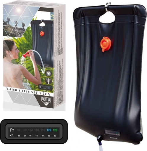 Napelemes kempingzuhany Bestway 20L