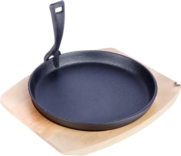 Erős öntöttvas kivitel az egyenletes hőelosztásért