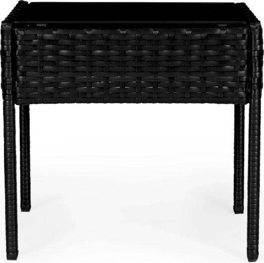 Biztonságos asztal edzett üveggel