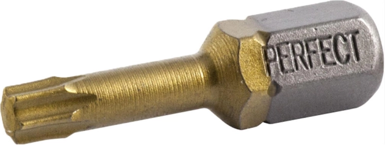 TORX T20 25 mm STALCO bitfej, 2 darabos készlet