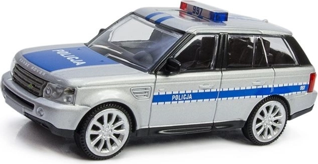 Range Rover Sport rendőrautó modell 1:43 Rastar - 1 db