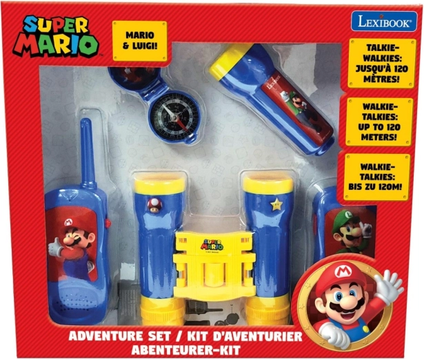 Kalandkészlet adó-vevőkkel – Super Mario