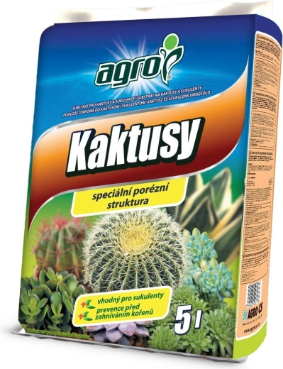 AGRO kaktusz- és pozsgásnövény-föld, 5 l