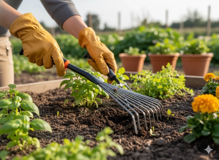 Tartós fém fogak a talaj műveléséhez
