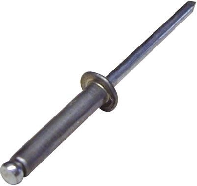 Szegecs 4,0 × 20 mm, alumínium/acél (100 db)