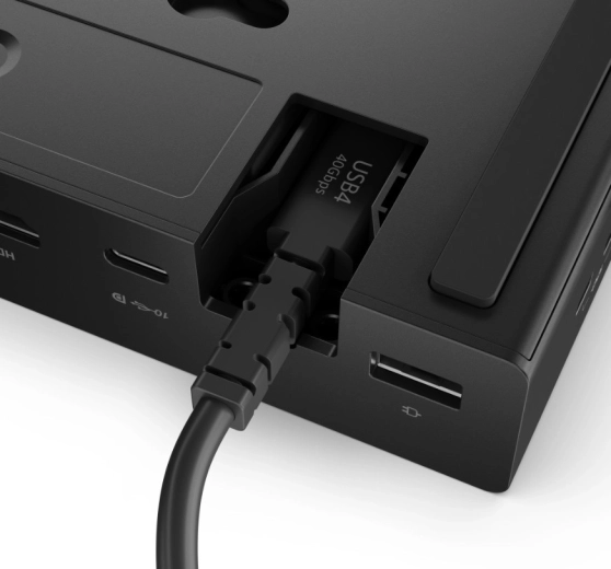 Gyors csatlakozás USB4-en 40 Gb/s sebességgel