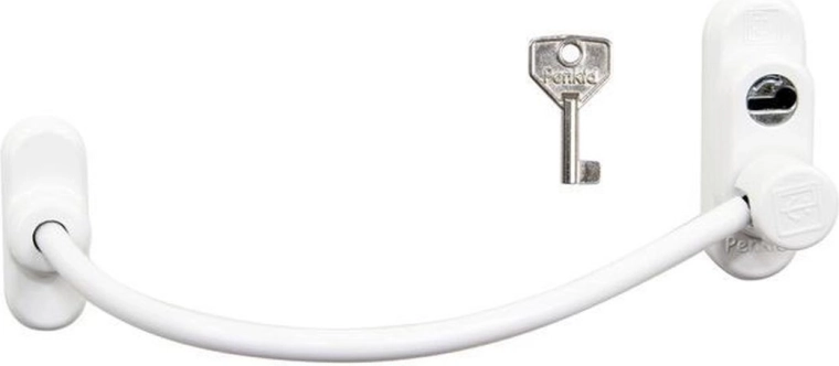 Biztonsági sodronyzár műanyag, alumínium és fa ablakokra