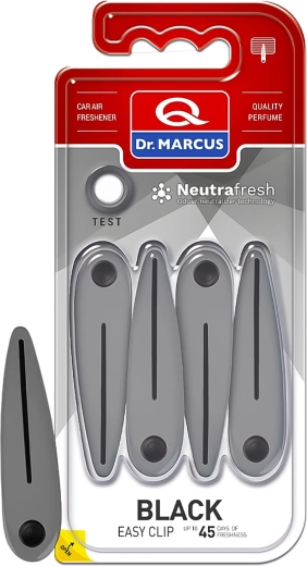 Dr. Marcus Easy Clip Black autóillatosító