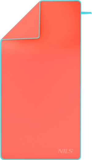 NILS Camp NCR11 mikroszálas, gyorsan száradó törölköző, korall/türkiz