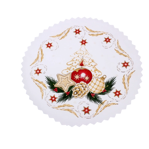 Dekoratív szegély az elegáns terítéshez