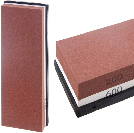 Két szemcseméret az éles és sima élért