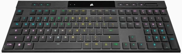 Vezeték nélküli mechanikus billentyűzet Corsair K100 RGB Air Ultra Thin Cherry MX
