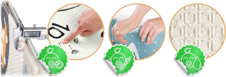 Vastag, puha és biztonságos XPE hab