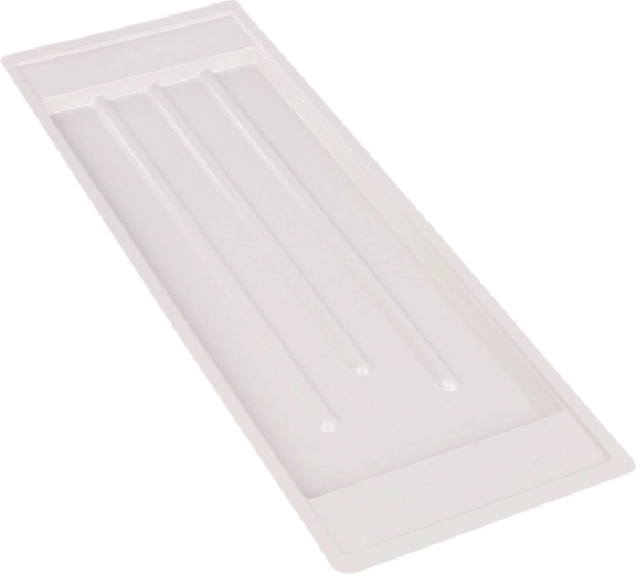 Metpol fehér csepegtetőtálca 59,5 × 20 cm kétszintes 60 cm-es csepegtetőhöz