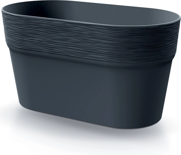 Furu antracit virágláda 27,5 cm