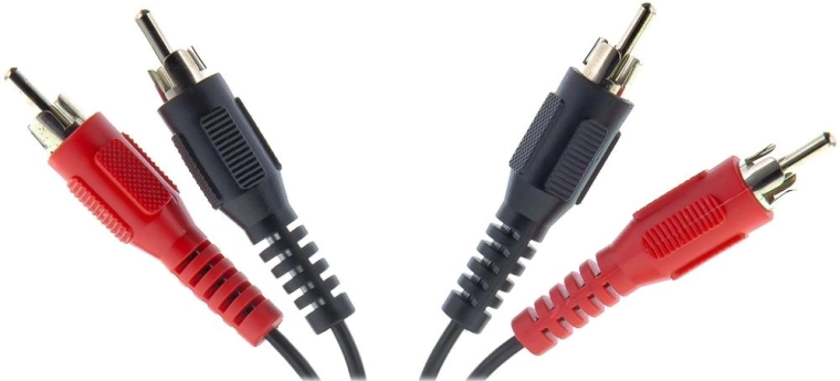 Sencor audiokábel 2× RCA–2× RCA, 2,5 m