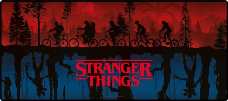 Stranger Things The Upside Down gamer egérpad