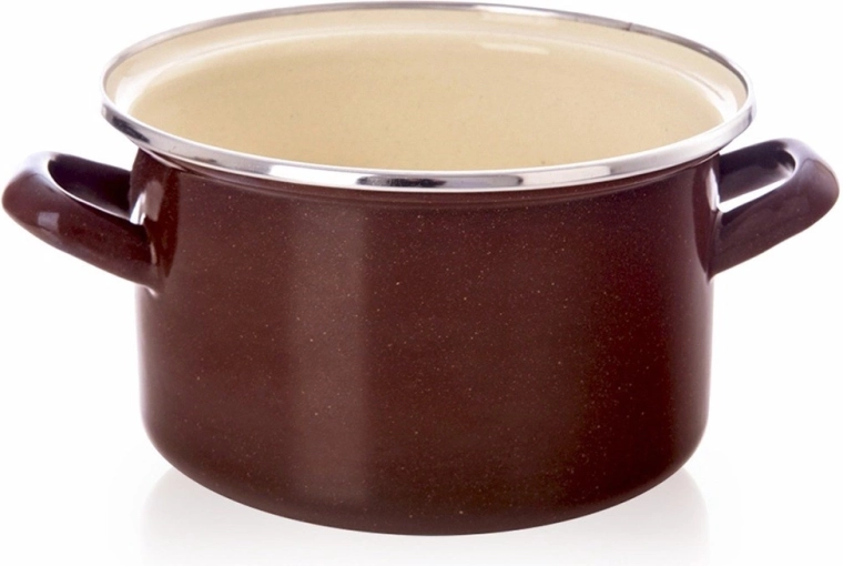 Zománcozott BROWN lábas 18 cm, 2 l