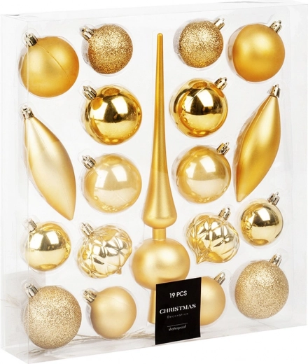 Komplett, 19 darabos készlet az egyszerű díszítéshez