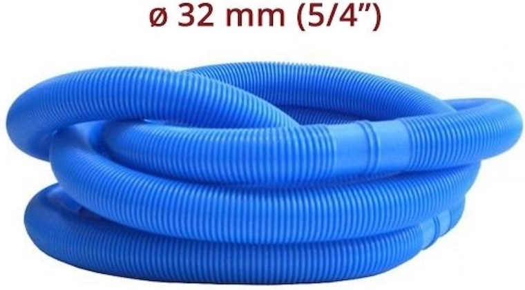 32 mm-es (5/4") medencetömlő méterre – 1 m, kék