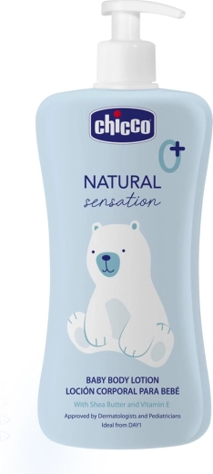 Chicco Natural Sensation testápoló tej shea vajjal és E-vitaminnal 150 ml