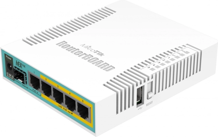 MikroTik RouterBOARD hEX PoE gigabites router