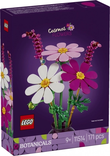 LEGO Botanicals kozmoszok – virágépítő készlet