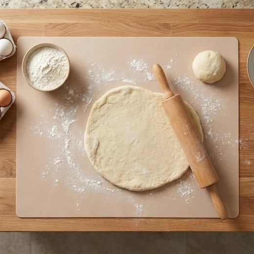 Tapadásmentes felület az egyszerű tésztanyújtáshoz