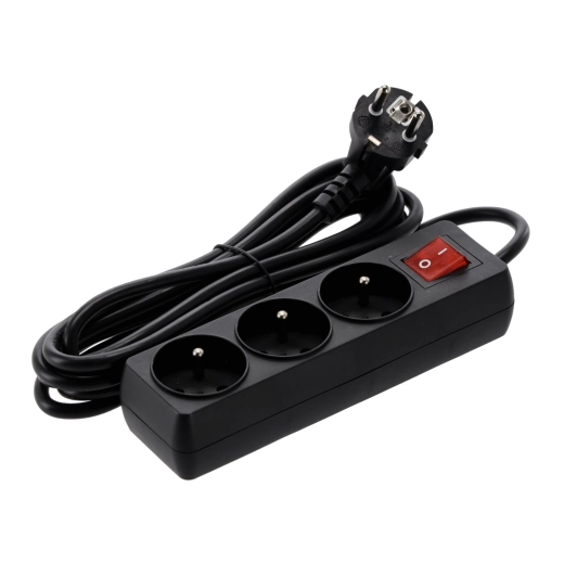 Három Schuko aljzat tartós házban