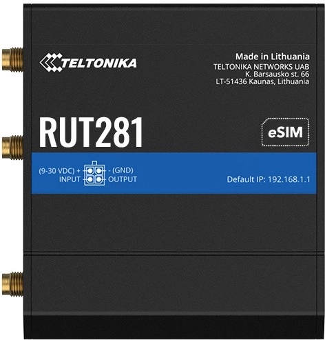 Teltonika RUT281 ipari mobil router - 1 db