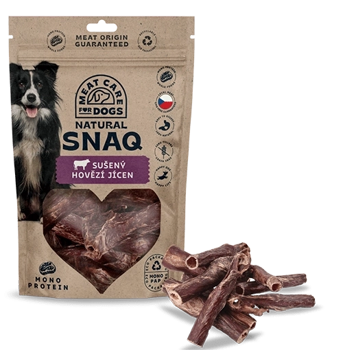 Dog Snaq szárított marhanyakcső kutyáknak 100 g