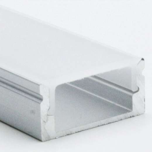 Solight alumínium sín LED szalagokhoz 1 m (17 × 8 mm) opál diffúzorral
