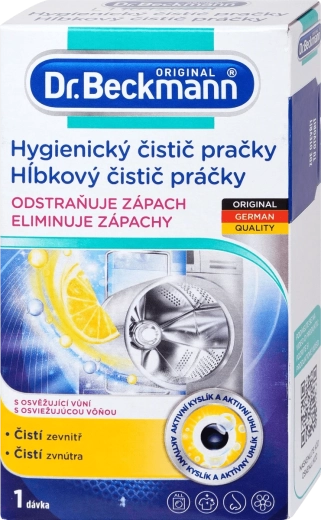 DR. BECKMANN mosógép-higiéniai tisztító aktív szénnel 250 g