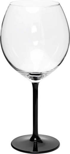 XXL talpas pohár 700 ml, fekete szárral
