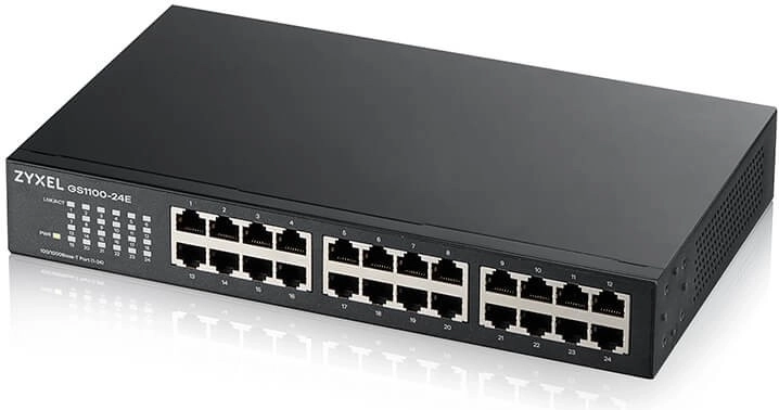 24 gigabites port a hálózat egyszerű bővítéséhez