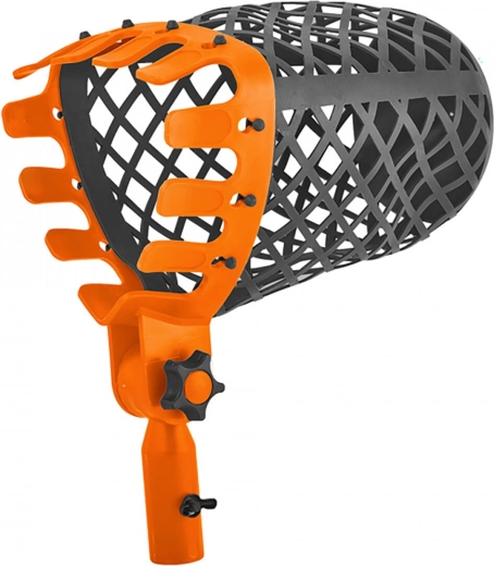 Gyümölcsszedő állítható csuklóval, nyél nélkül