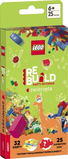LEGO Recreate: Kihíváskártyák – állatok