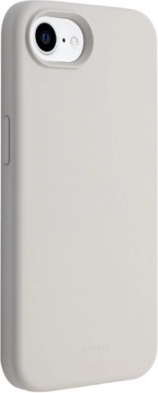 Mágneses szilikon tok iPhone 16e-hez – kőbézs
