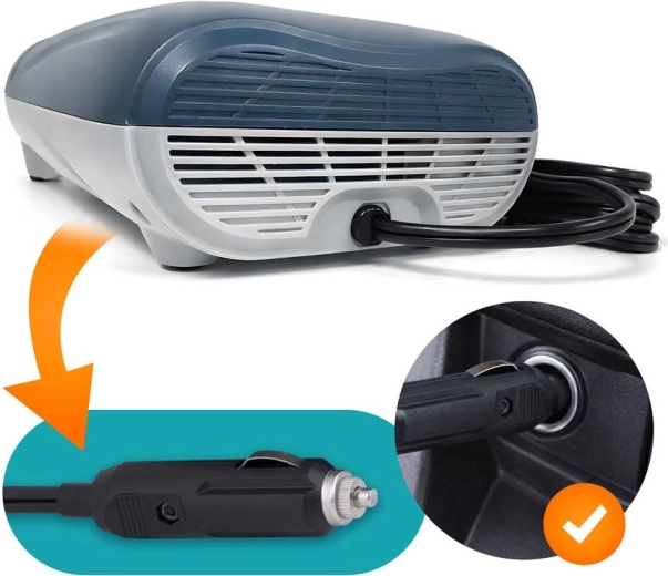 12 V-os autós tápellátás és leeresztési funkció